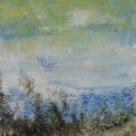 Misty Blue Field